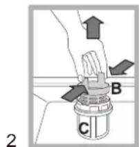HOTPOINT-ARISTON LSF 935 X EUHA - Cisteni filtru - 2