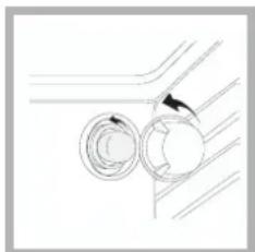 HOTPOINT-ARISTON CP65SP2 - Sostituire la lampadina di illuminazione del forno - 1