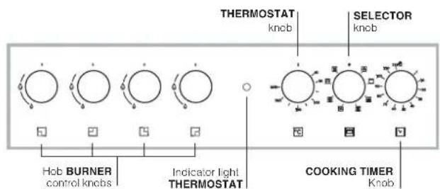 HOTPOINT-ARISTON CP65SP2 - Description of the appliance - 3