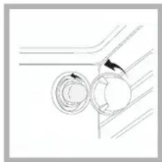 HOTPOINT-ARISTON CP65SP2 - Substituir a lâmpada de iluminação doorno - 1