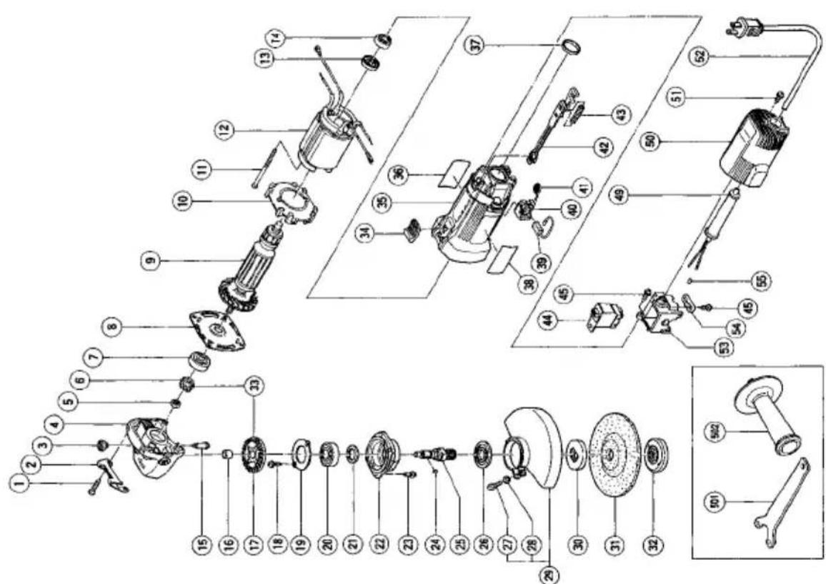 HITACHI G12S2 - NOTA: - 1
