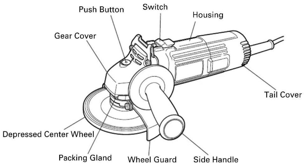 HITACHI G12S2 - NAME OF PARTS - 1