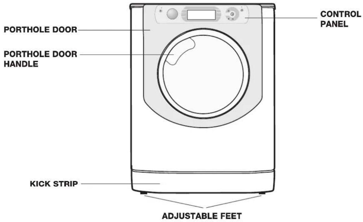 HOTPOINT-ARISTON Aqualtis ADS93D 69 EUA - Description of the machine - 2