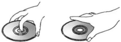 HARMAN KARDON BDS 600230 - Précautions liées à la manipulation des disques - 1