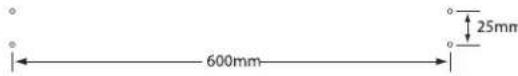 HARMAN KARDON BDS 600230 - Montage mural de barre de son - 1