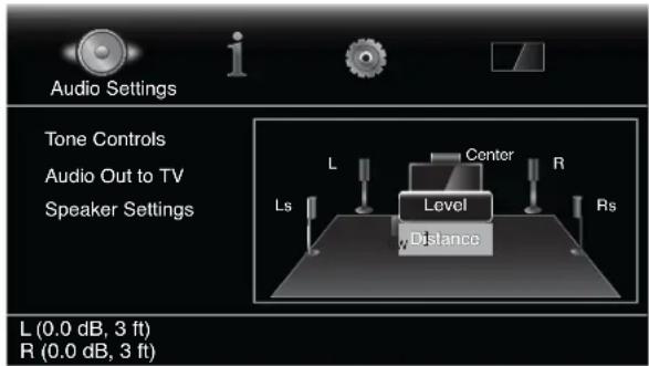 HARMAN KARDON BDS 600230 - Réglage des volumes individuels des enceintes - 2