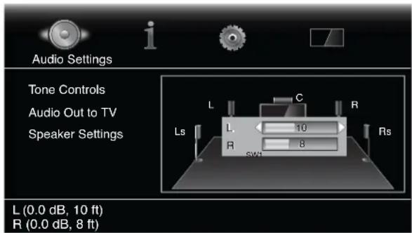 HARMAN KARDON BDS 600230 - Réglage des volumes individuels des enceintes - 3