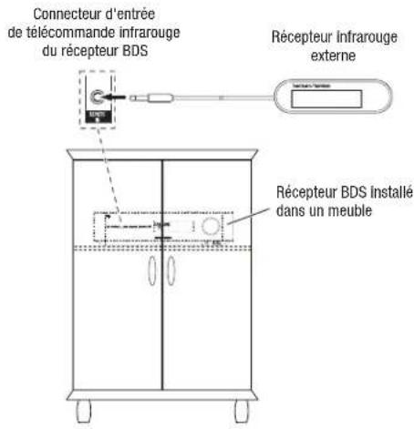 HARMAN KARDON BDS 776W230B2 - Raccordement du connecteur d'entrée de télécommande infrarouge - 1