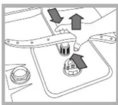 HOTPOINT-ARISTON LFS 114 BKHA - Czyszczenie spryskiwaczy - 2