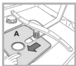 HOTPOINT-ARISTON LFS 114 BKHA - Kosz górny - 2