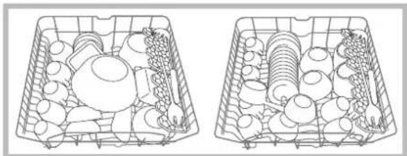 HOTPOINT-ARISTON LFS 114 IXHA - Heben oder senken Sie den Korb niemals nur an einer Seite. - 3