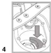 HOTPOINT-ARISTON LFS 114 IXHA - Cleaning the filters - 4