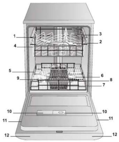 HOTPOINT-ARISTON LFS 114 IXHA - Vue d'ensemble - 1