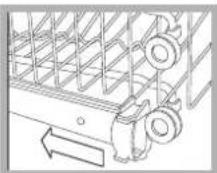 HOTPOINT-ARISTON LFS 114 IXHA - Never lift or lower the rack on one side only. - 1