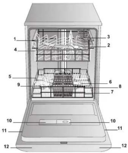 HOTPOINT-ARISTON LFS 114 IXHA - Geräteansicht - 1