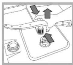 HOTPOINT-ARISTON LFS 114 IXHA - Czyszczenie spryskiwaczny - 2