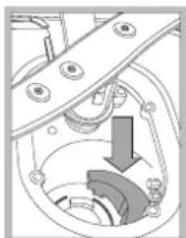 HOTPOINT-ARISTON LFS 114 IXHA - Reinigung der Filtersiebe - 4