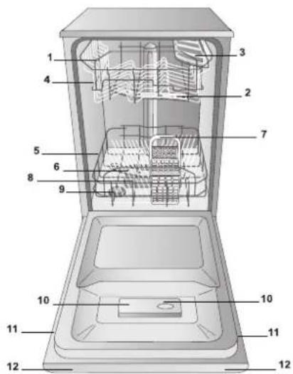HOTPOINT-ARISTON LSF 835 X EUHA - Celkovy pohled - 1