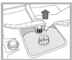 HOTPOINT-ARISTON LSF 835 X EUHA - Czyszczenie spryskiwaczny - 2