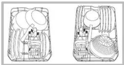 HOTPOINT-ARISTON LST 216 AHA - Voorbeelden van het inladen van het onderrek - 1