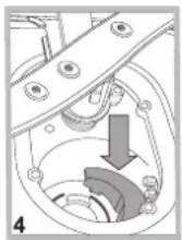 HOTPOINT-ARISTON LST 216 AHA - Reinigung der Filtersiebe - 4