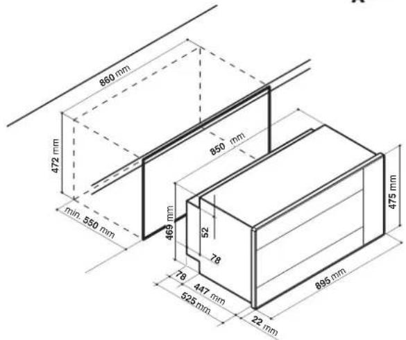 HOTPOINT-ARISTON MH 99.1 (BK) HA - Befestigung - 3