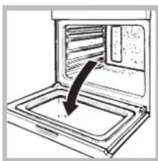 HOTPOINT-ARISTON FH 103 IXHA - Cleaning the oven door - 1