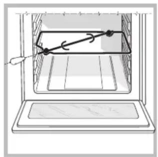 HOTPOINT-ARISTON FH 103 IXHA - Tournebroche \* - 1