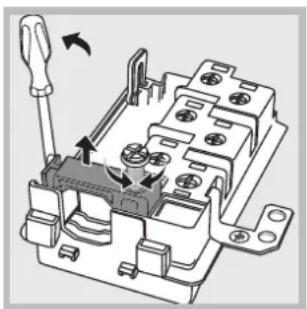 HOTPOINT-ARISTON FH 53 IXHA - Montage du cable d'alimentation - 2