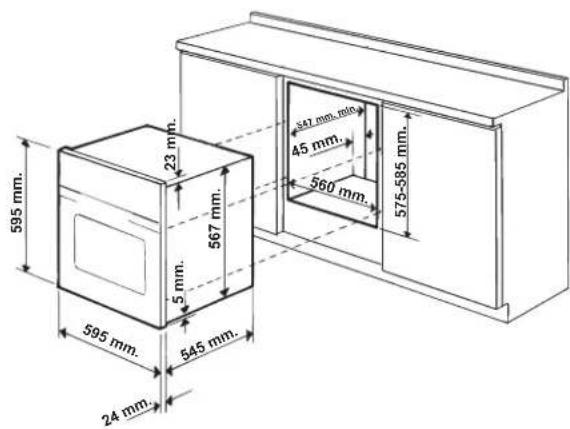 HOTPOINT-ARISTON FH 53 IXHA - Encaixe - 1