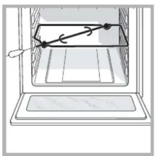 HOTPOINT-ARISTON FH 62 (WH)HA - Girarrosto (solo in alcuni modelli) - 1