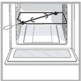 HOTPOINT-ARISTON FH 62 (WH)HA - Tournebroche (n'existe que sur certains modèles) - 1