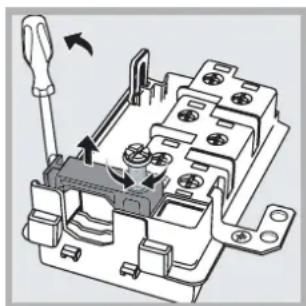 HOTPOINT-ARISTON FH 62 (WH)HA - Montagem do cabo de fornecimento - 2