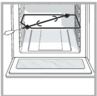 HOTPOINT-ARISTON FH 62 (WH)HA - Espeto rotatorio (somente em algunos modelos) - 1