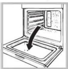 HOTPOINT-ARISTON FH 89 P IXHA - Cleaning the oven door - 1