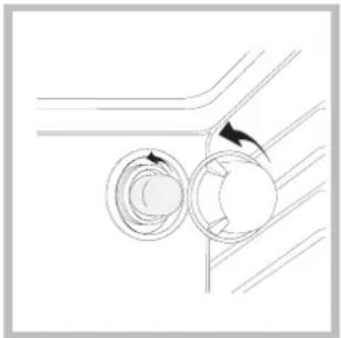 HOTPOINT-ARISTON FH G IXHA - Remplacement de l'ampoule d'éclairage - 1