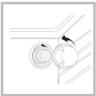 HOTPOINT-ARISTON FHB 51 IXHA - Sostituire la lampadina - 1
