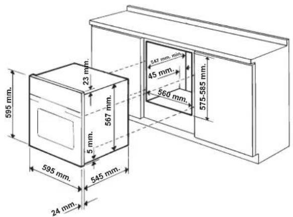 HOTPOINT-ARISTON FHR 540 (AN)HA - Encastrement - 1
