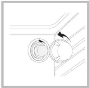 HOTPOINT-ARISTON FHR 540 (AN)HA - Remplacement de I'ampoule d'éclairage - 1