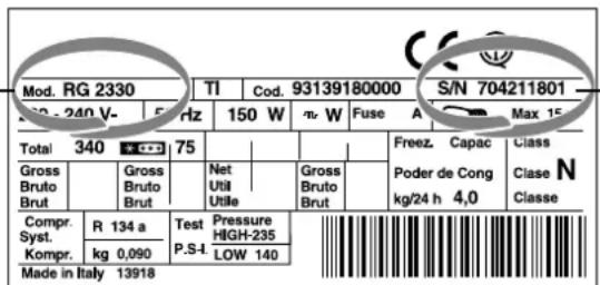 HOTPOINT-ARISTON EBLH 18221 F - Servicio de asistencia的技术ica (SAT) - 1