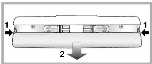 HOTPOINT-ARISTON SBM 182A V - Sostituire la lampadina - 1