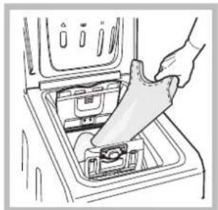 HOTPOINT-ARISTON ECOT6D 1491 (EU) - So öffnen und schreiben Sie die Waschetrommel - 3