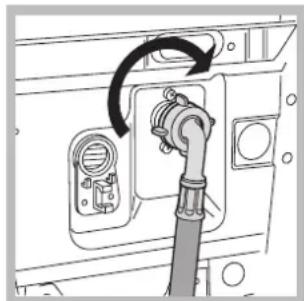 HOTPOINT-ARISTON ECOT6D 1491 (EU) - Raccordement du tuyau d'arrivée de l'eau - 2