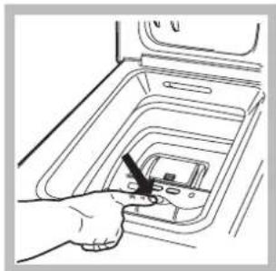HOTPOINT-ARISTON ECOT6D 1491 (EU) - Comment ouvrir et fermer le tambour - 2