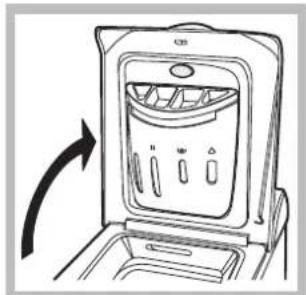 HOTPOINT-ARISTON ECOT6D 1491 (EU) - So öffnen und schreiben Sie die Waschetrommel - 1