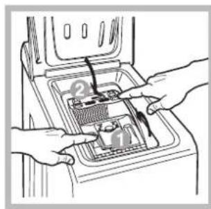 HOTPOINT-ARISTON ECOT6D 1491 (EU) - So öffnen und schreiben Sie die Waschetrommel - 4