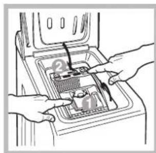 HOTPOINT-ARISTON ECOT6D 1491 (EU) - Jak otwierać i zamykac kosz - 4