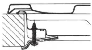 HOTPOINT-ARISTON PC 750 T (AN) R HA - Hook fastening diagram - 3