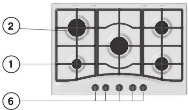 HOTPOINT-ARISTON PC 750 T (AN) R HA - Geräteansicht - 2