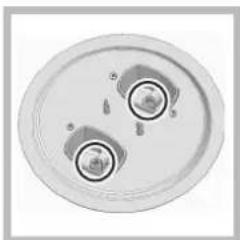 HOTPOINT-ARISTON PC 750 T (AN) R HA - Vervanging van de spreieers op de brander met Drievoudige vlammenkroon - 3